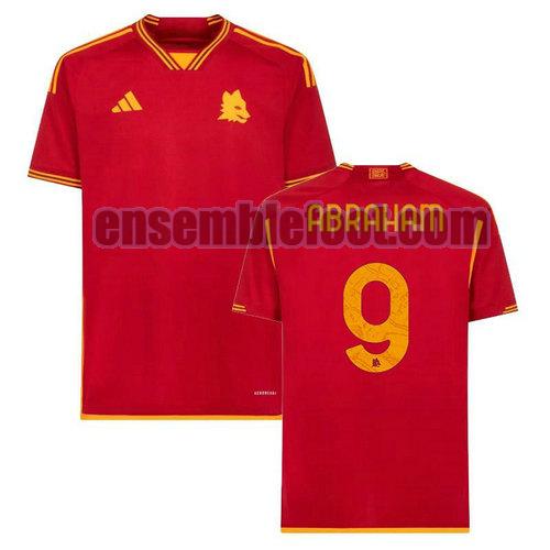 maillots as rome 2023-2024 domicile abraham 9