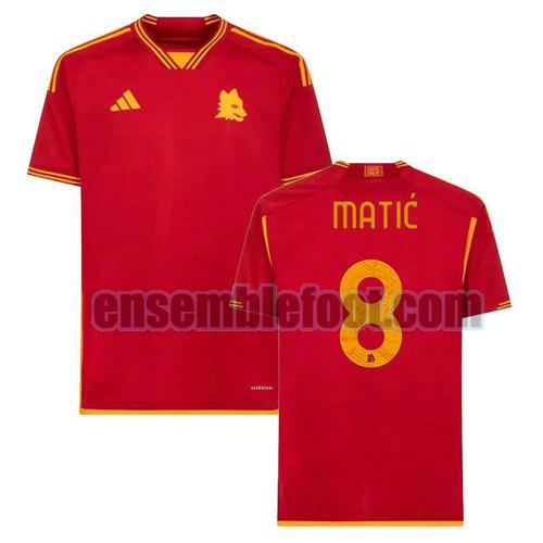 maillots as rome 2023-2024 domicile matic 8