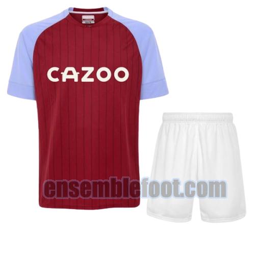 maillots aston villa 2020-2021 enfants domicile