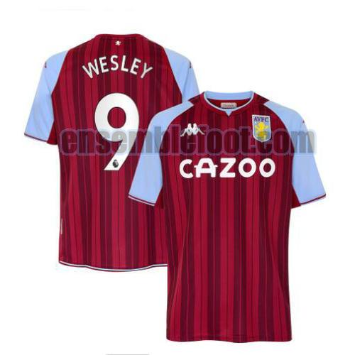 maillots aston villa 2021-2022 domicile wesley 9