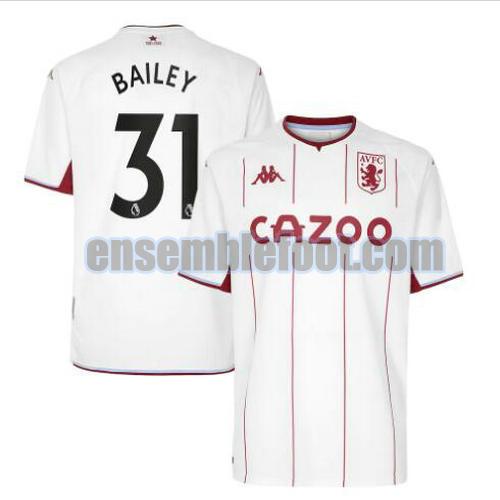 maillots aston villa 2021-2022 exterieur bailey 31