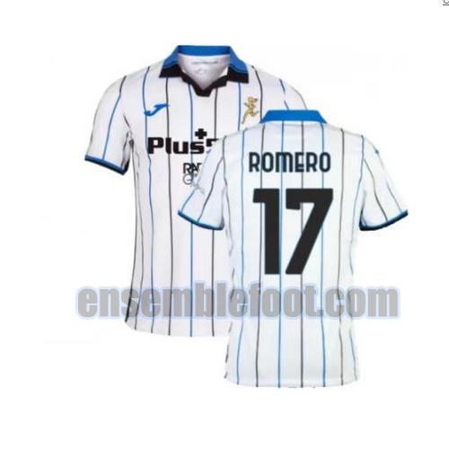 maillots atalanta 2021-2022 exterieur romero 17