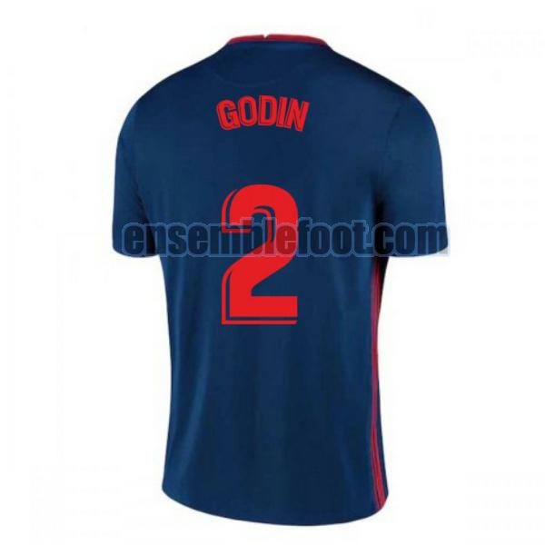 maillots atletico madrid 2020-2021 exterieur godin 2