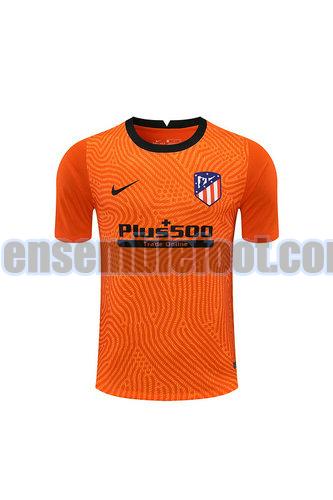 maillots atletico madrid 2020-2021 orange gardien