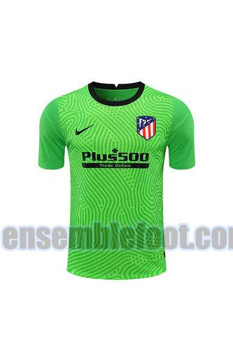 maillots atletico madrid 2020-2021 vert gardien