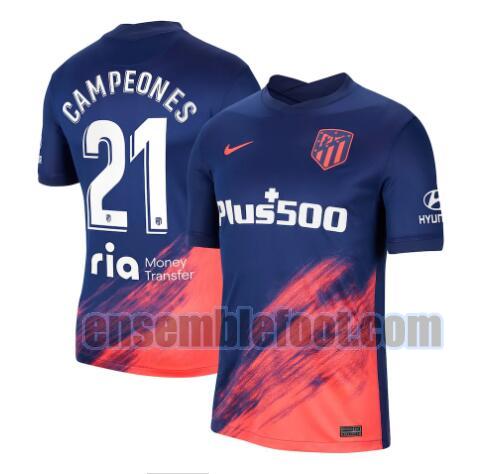 maillots atletico madrid 2021-2022 exterieur campeones 21