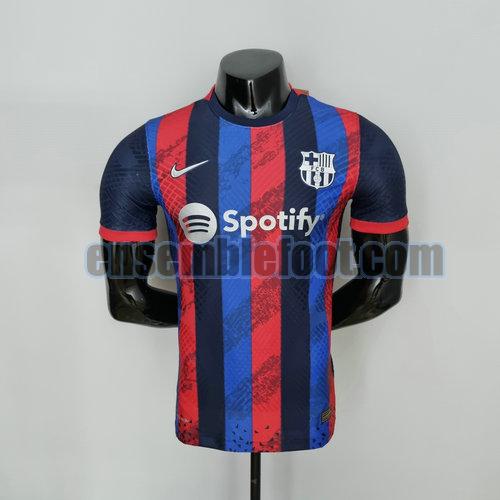 maillots barcellona 2022-2023 player version rouge bleu special edition