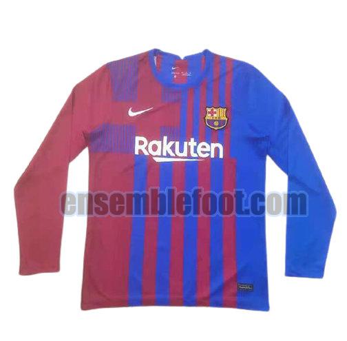 maillots barcelone 2021-2022 manches longues domicile