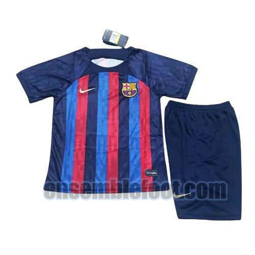 maillots barcelone 2022-2023 enfant domicile