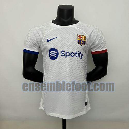 maillots barcelone 2023-2024 blanc player version training