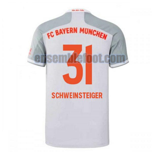 maillots bayern munich 2020-2021 exterieur schweinsteiger 31