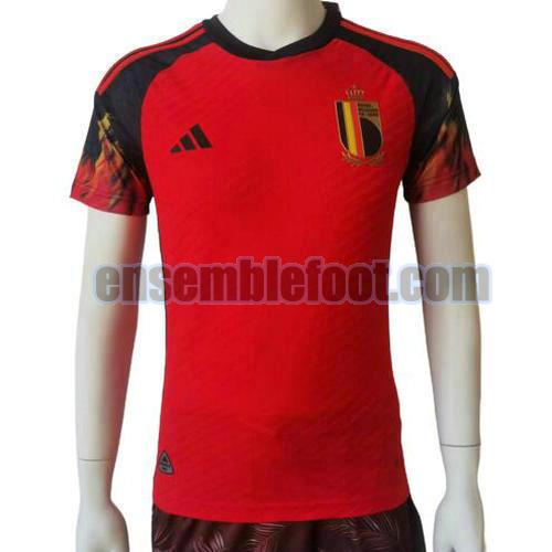 maillots belgique 2022 player version domicile