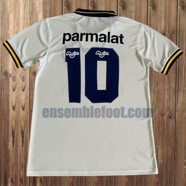 maillots boca juniors 1994-1995 blanc exterieur parmalat 10