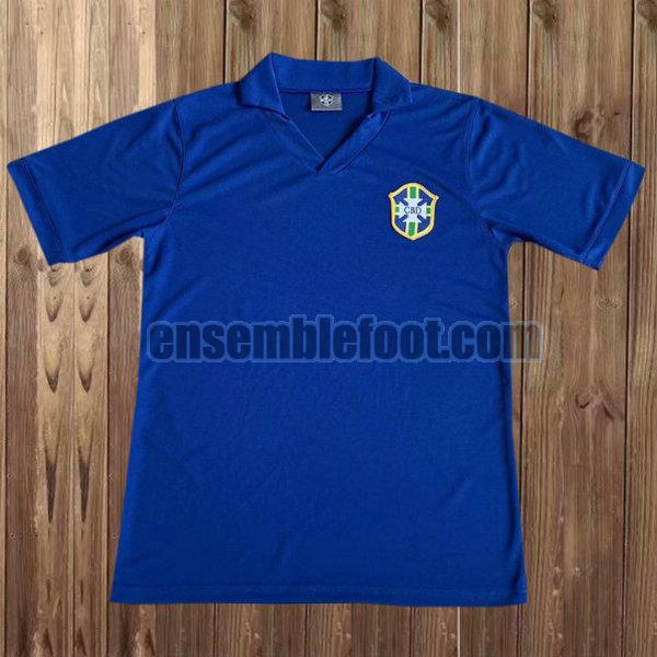 maillots brésil 1957 bleu exterieur