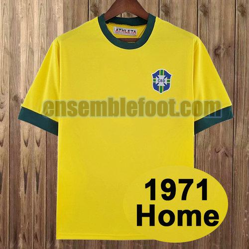 maillots brésil 1971 domicile