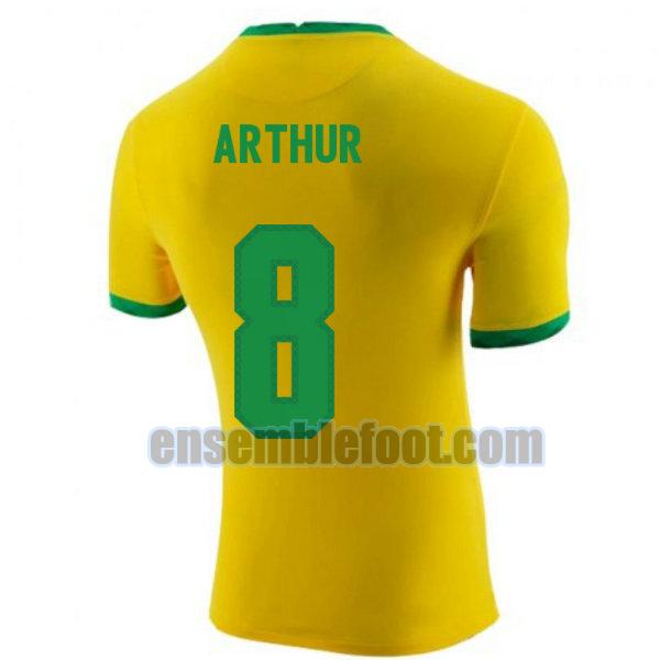 maillots brésil 2020-2021 domicile arthur 8