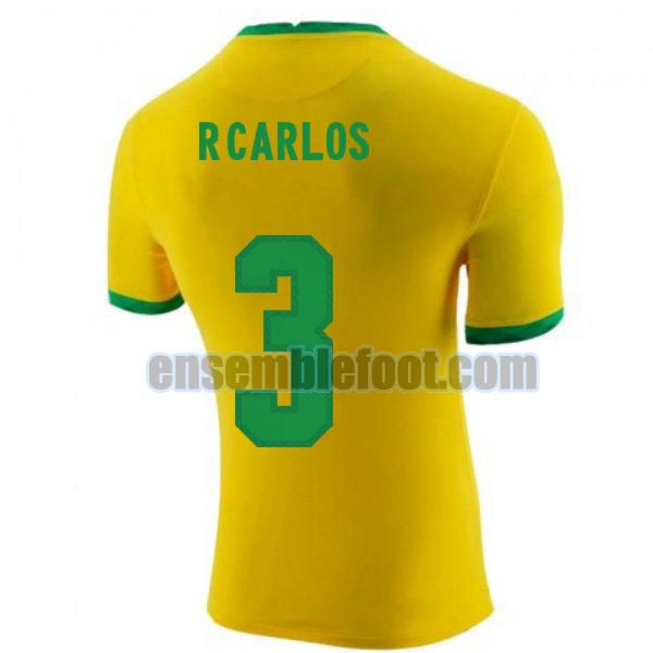 maillots brésil 2020-2021 domicile r.carlos 3