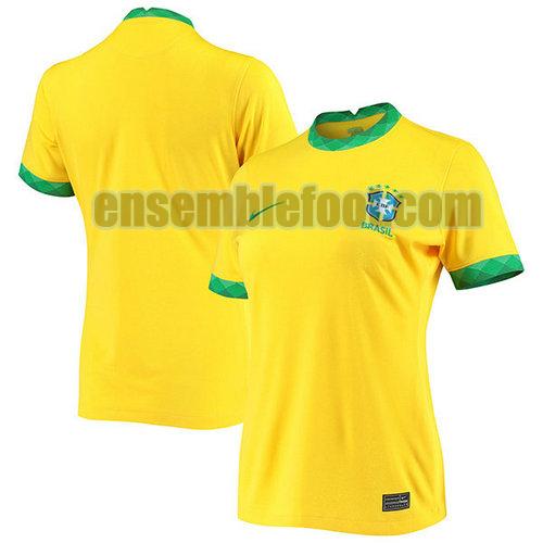 maillots brésil 2020-2021 femmes domicile