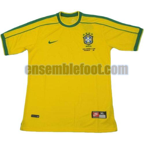 maillots brésil coupe du monde 1998 thaïlande domicile