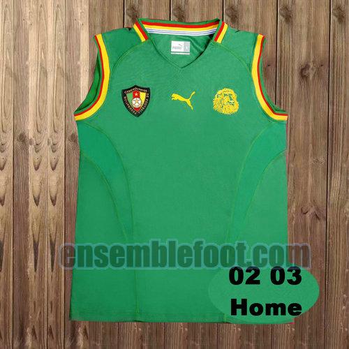 maillots cameroon 2002-2003 domicile