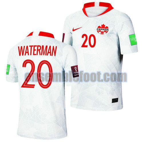 maillots canada 2022 exterieur joel waterman 20