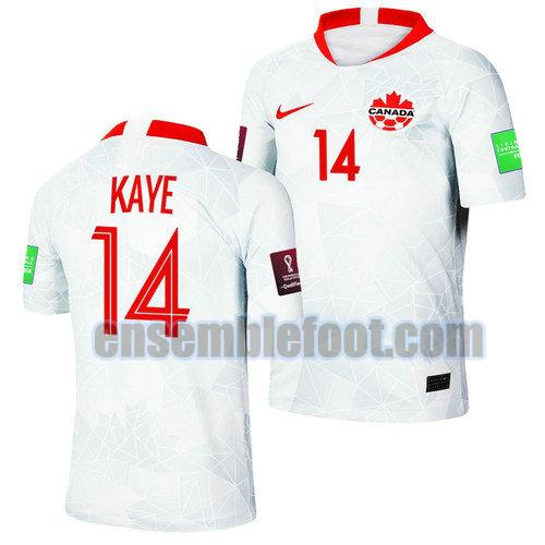 maillots canada 2022 exterieur mark anthony kaye 14