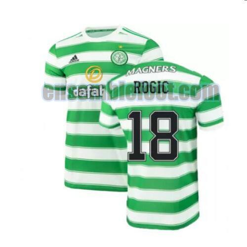 maillots celtic fc 2021-2022 domicile rogic 18