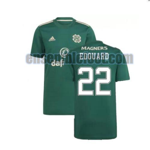 maillots celtic fc 2021-2022 exterieur edouard 22