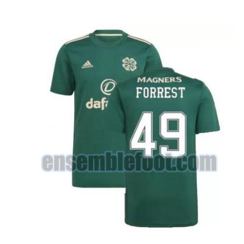 maillots celtic fc 2021-2022 exterieur forrest 49