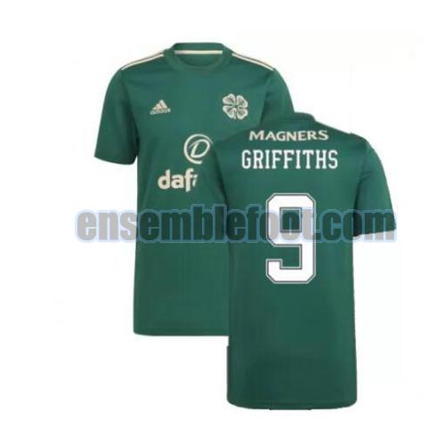maillots celtic fc 2021-2022 exterieur griffiths 9