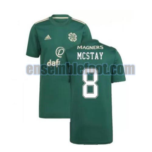 maillots celtic fc 2021-2022 exterieur mcstay 8