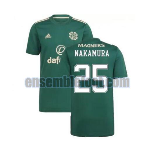 maillots celtic fc 2021-2022 exterieur nakamura 25