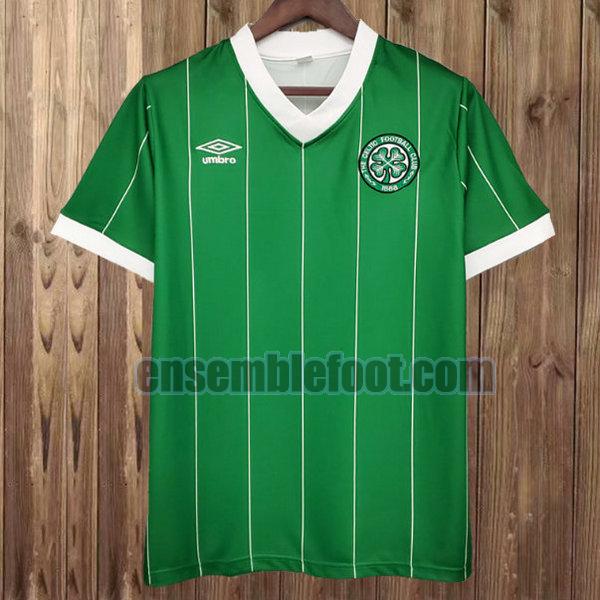 maillots celtic glasgow 1982-1983 vert troisième