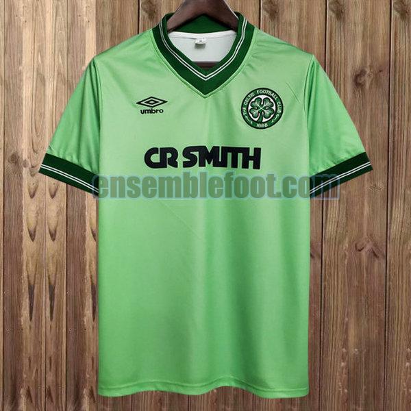 maillots celtic glasgow 1984-1986 vert exterieur