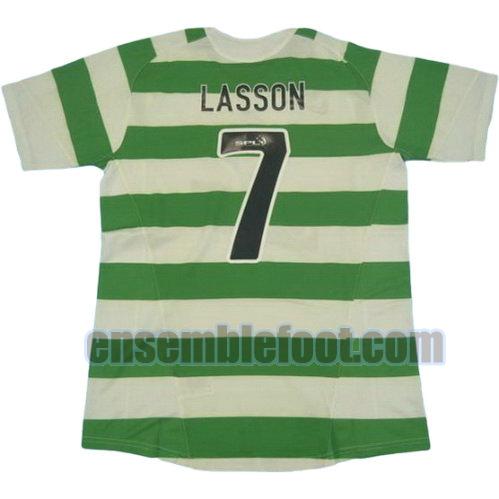 maillots celtic glasgow 2005-2006 thaïlande domicile lasson 7