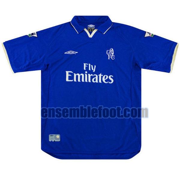 maillots chelsea 2001-2003 bleu domicile