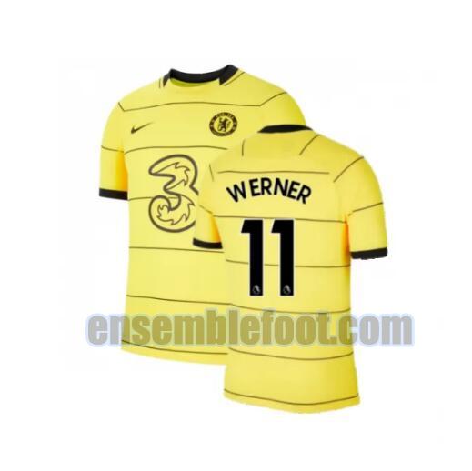 maillots chelsea 2021-2022 exterieur werner 11