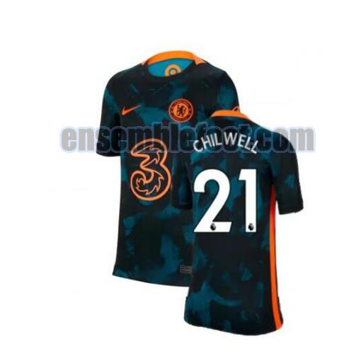 maillots chelsea 2021-2022 troisième chilwell 21