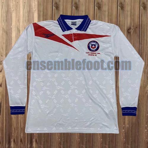maillots chili 1997-1998 manches longues exterieur