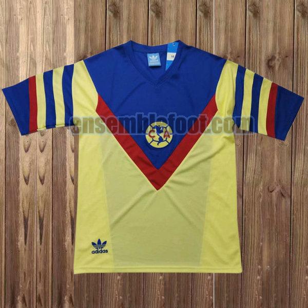 maillots club américa 1984-1985 jaune domicile