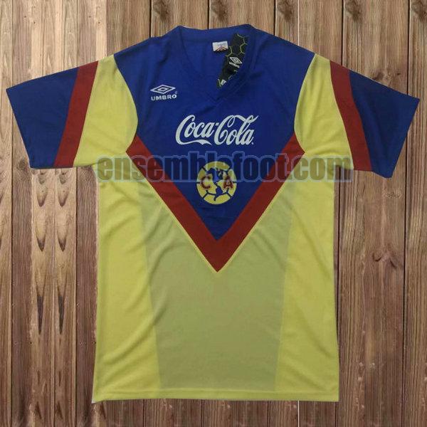 maillots club américa 1988-1989 jaune domicile