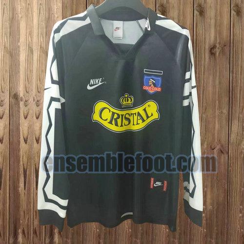 maillots colo-colo 1995 manica lunga exterieur