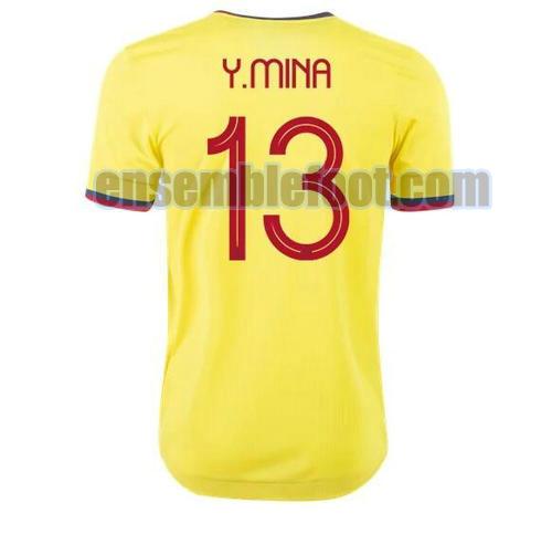 maillots colombie 2021-2022 domicile yerry mina 13
