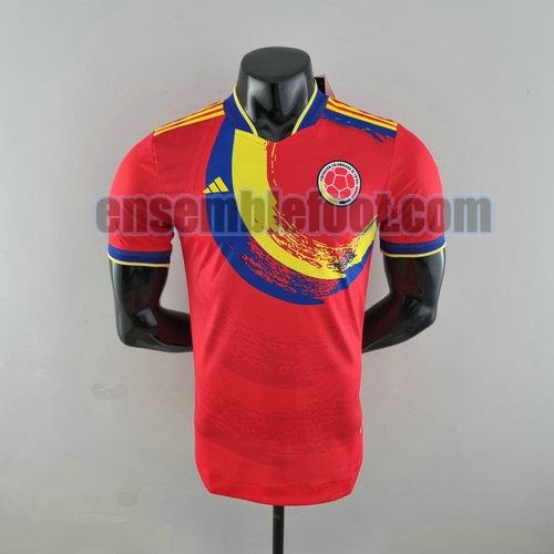 maillots colombie 2022-2023 player version rouge special edition
