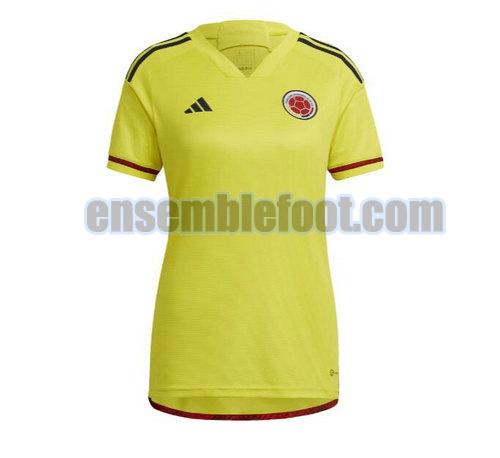 maillots colombie 2023-2024 femme pas cher domicile