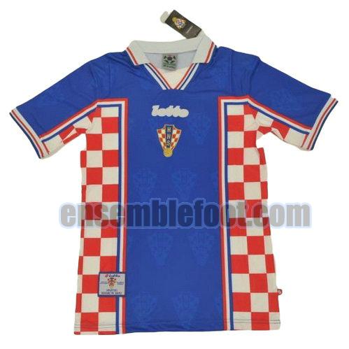 maillots croatie 1998 thaïlande exterieur