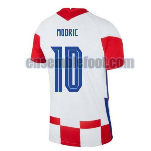 maillots croatie 2020-2021 domicile modric 10