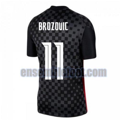 maillots croatie 2020-2021 exterieur brozovic 11