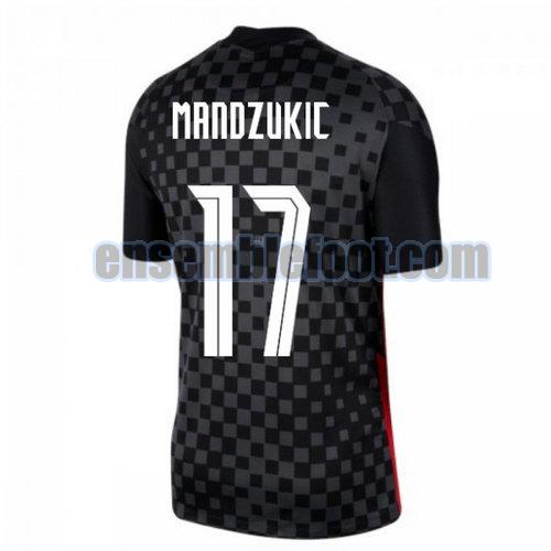 maillots croatie 2020-2021 exterieur mandzukic 17