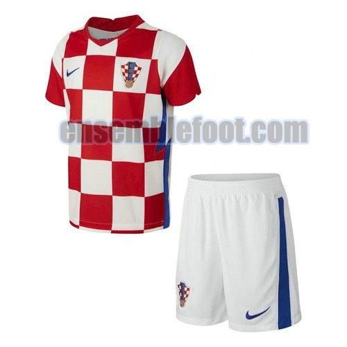 maillots croatie 2020-2021 enfants domicile